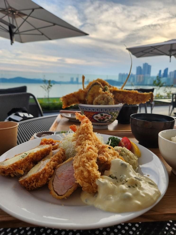 해운대 오션뷰 맛집 일식전문 타이가텐푸라&마츠도 부산 미포... 
