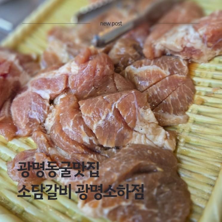 광명동굴 맛집 돼지갈비가 맛있는 소담갈비 광명소하점