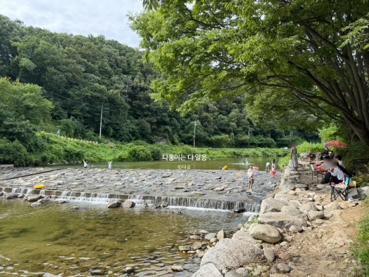 양평 계곡 카페 희담재 아기랑 가기 좋은 곳