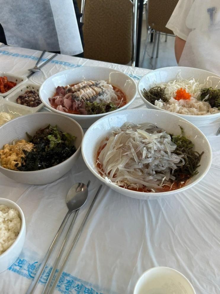 [고성 물회 맛집] 속초로 안가고 고성 봉포머구리집으로 간 솔직 후....
