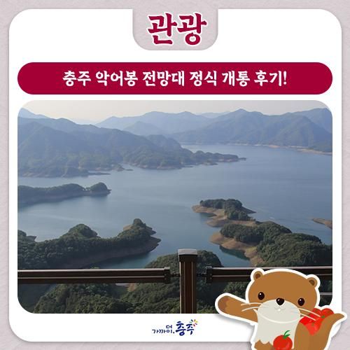 충주 악어봉 전망대 정식 개통 후기! 초보자 등산코스 및 왕복 소요 ....