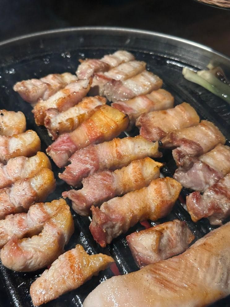 전포회식장소 추천 분위기좋은 삼겹살 맛집 고단수 부산전포점(아기랑 고기집 추천)
