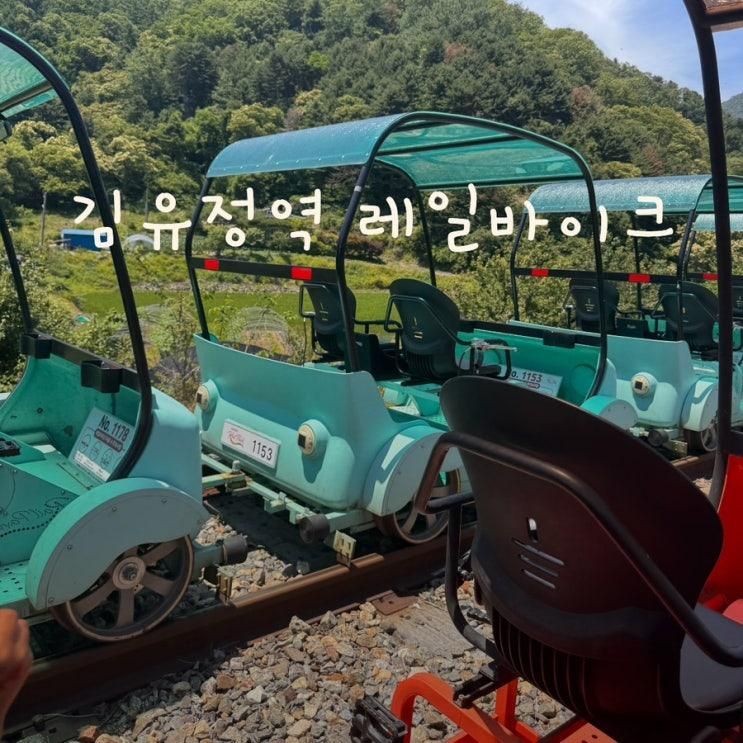 [춘천] 아기와 춘천 당일치기 코스 추천｜김유정역 레일바이크... 