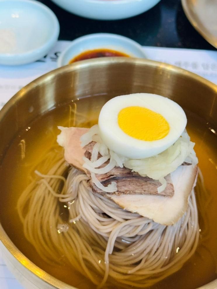제주도민 근래 다녀온 식당들, 평양냉면/생갈비
