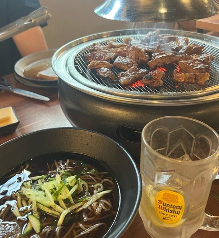 대구 침산동 맛집 북구청역 근처 삼겹살 구워주는 백미별장