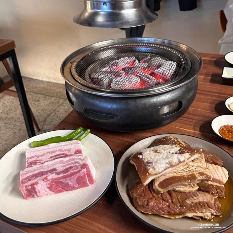 대구 북구 침산동맛집 구워주는 삼겹살 백미별장
