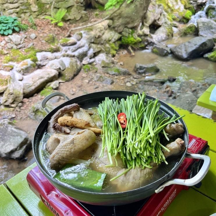 경기광주 남한산성 백숙 맛집... 즐기는 40년 전통 식당 처가집
