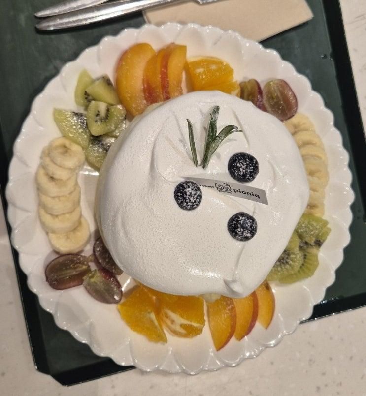 판교 파미어스몰 카페 피크니크, 아기랑 수플레 디저트 맛집 (+째깍섬 운영종료·주차 꿀팁)
