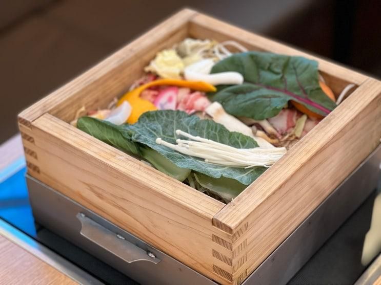 삼청동 샤브샤브, 나인트리 판교 파미어스몰 맛집 (ft. 편백찜 샤브샤브)
