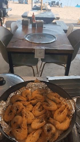 인천 신안횟집 왕산해수욕장을 보면서 먹는 새우구이의 맛은?