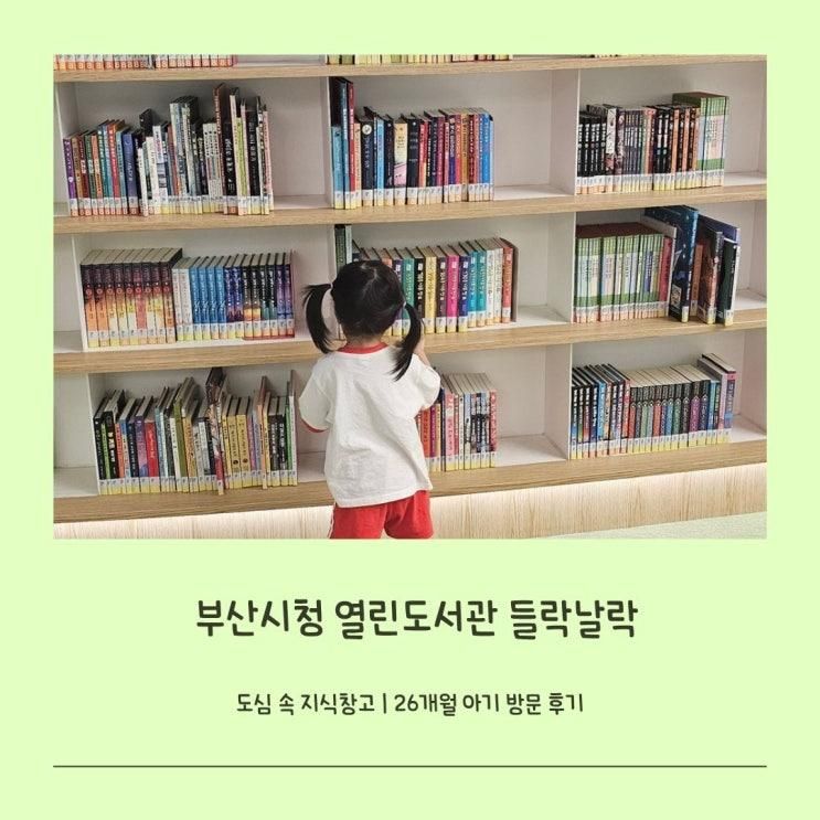 부산 아이랑 가볼 만한 곳... 들르기 좋은 부산 시청 들락날락!