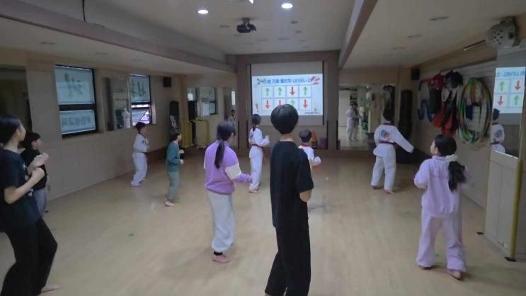 성수동 청룡태권도장 : 요즘 대세! 리듬챌린지를 태권도 수업에... 