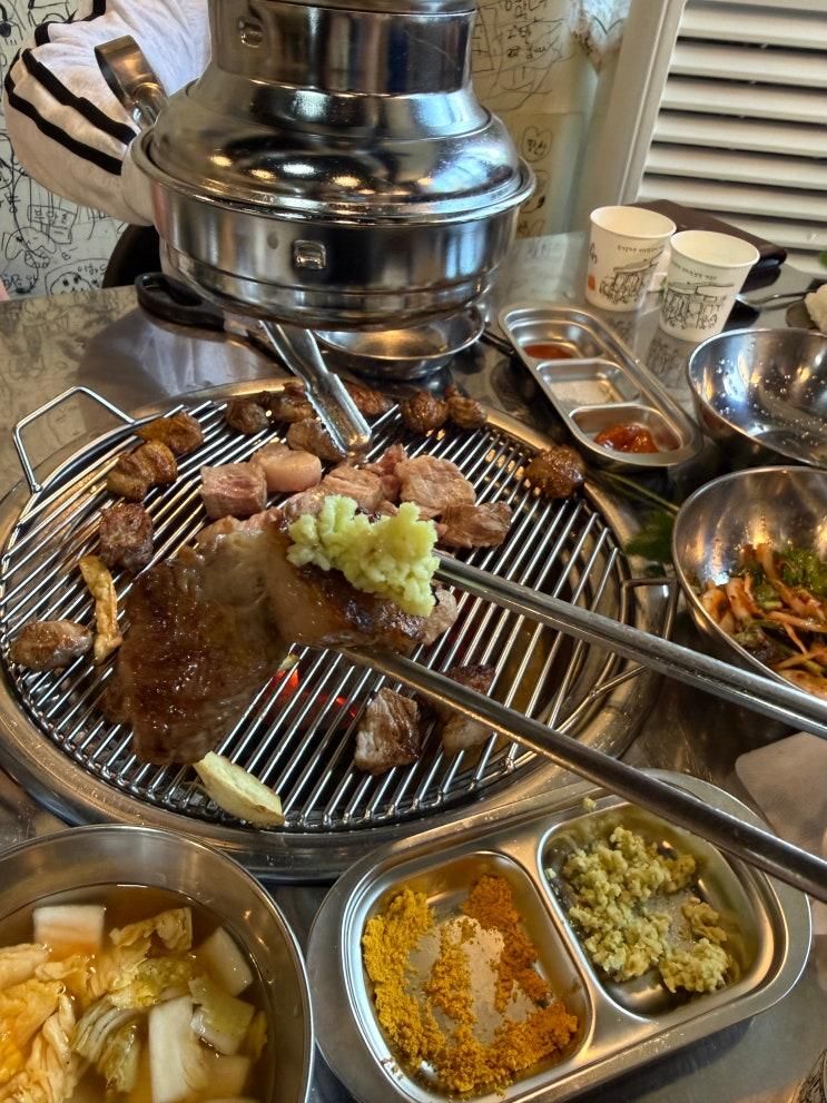 부산진구 부암동 시민공원 근처 고기철에서 주말 저녁식사 가족식당 모임장소 추천