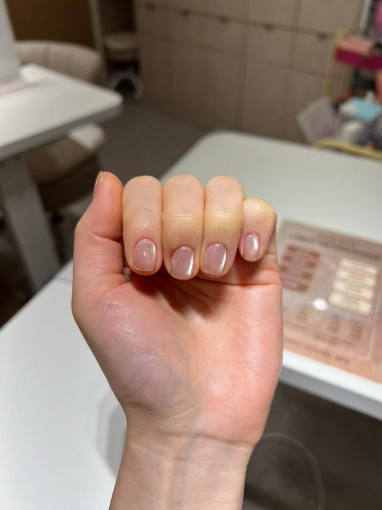 새로 오픈한 용산역 청담네일박스 자석젤 받고 온 후기 오픈 이벤트 행사중