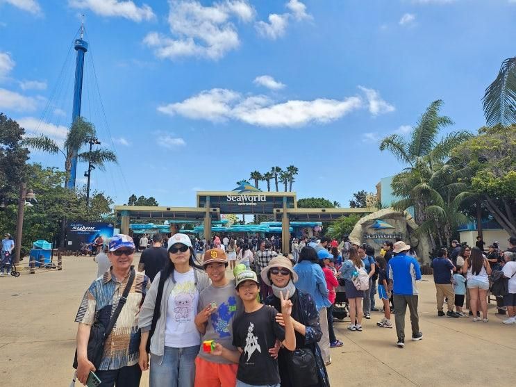 미국 샌디에고 아들네 방문... SeaWorld샌디에고... 