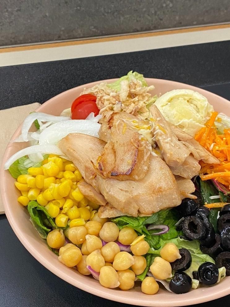 [판교] 샐러딧: 파미어스몰 샐러드 맛집 즉석에서 만들어주는 싱싱한 샐러드볼