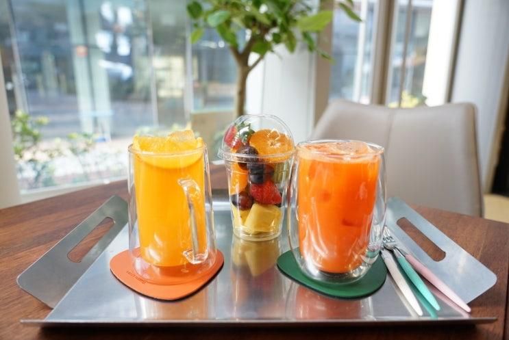 세종 어진동 카페 브라더프레시 3천원대 착즙주스 맛은?
