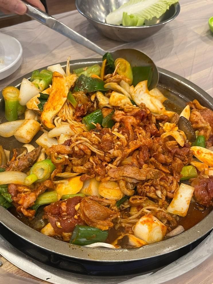 울산 동구 주전 맛집 오리궁뎅이 오리불고기 내돈내산 후기