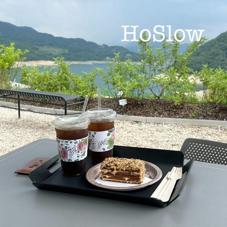 충주 뷰카페 호슬로, 비오는 토요일 방문후기!