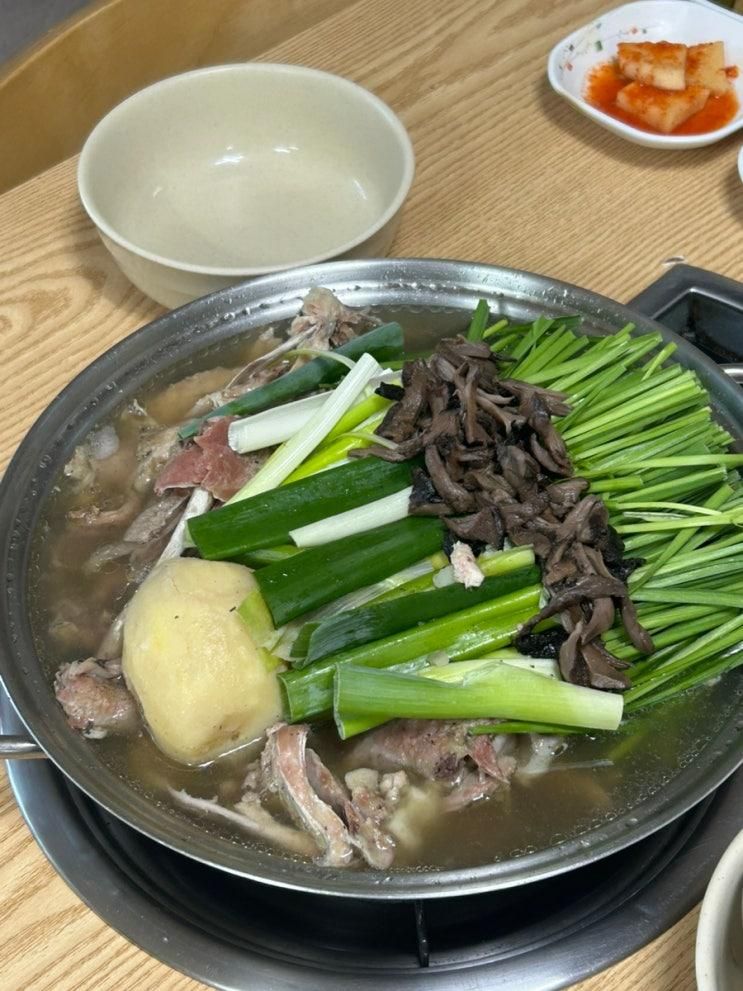 [강원 철원]능이토종닭백숙 맛집 벅벅가든
