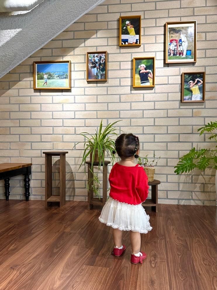 비오는 날 아기랑 세리박위드용인, 곰인형 득템한 16개월 아기의 찐....