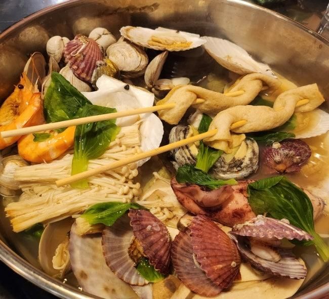 구미 조개구이 대하구이 맛집, 언더더씨