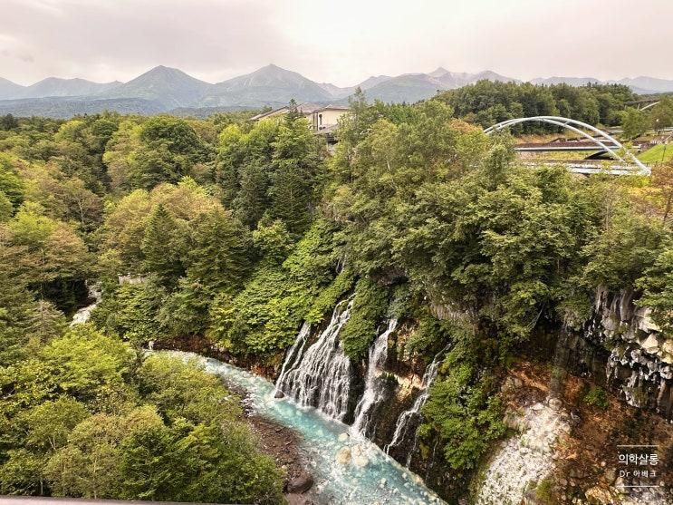 아이랑 홋카이도🗾#5. 흰수염 폭포 しらひげの滝, Shirohige Falls