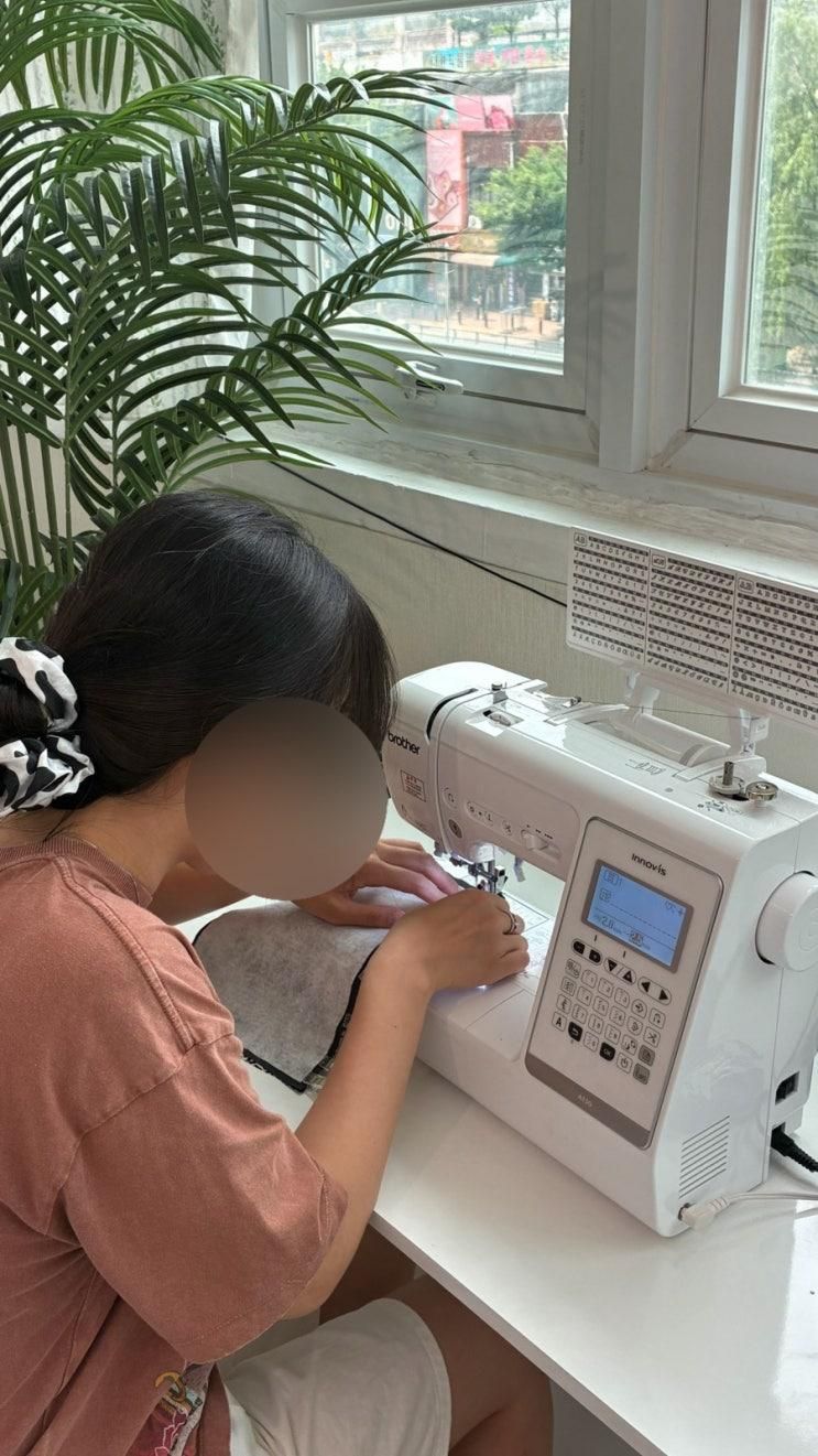 [종로/을지로] 을지로 이색 데이트 재봉틀(미싱) 원데이클래스 ‘보헤미안코튼’ 방문 후기(i'm 레전드 똥손...)