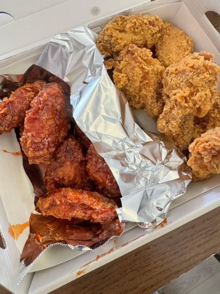 안면도 리솜아일랜드 오션타워 지하1층 부대시설 BBQ치킨 리솜점 직접 픽업 후기