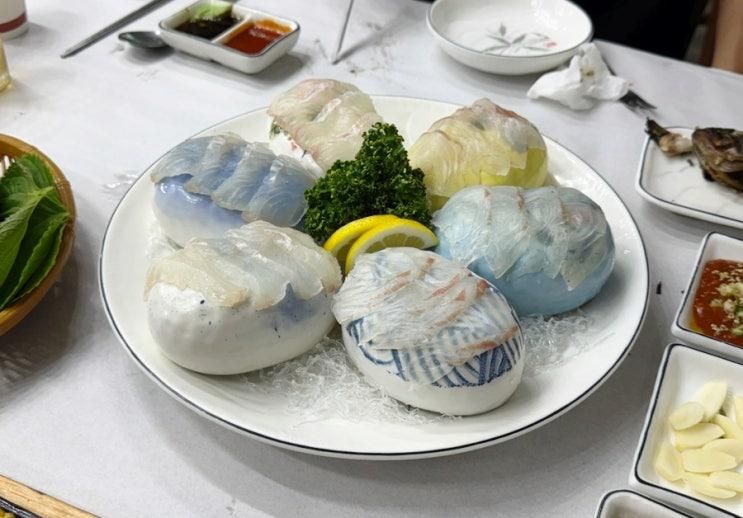 안면도 꽃지해수욕장 맛집 :: 숙소 픽업 되는 다미횟집, 푸짐한 스끼다시 내돈내산💙