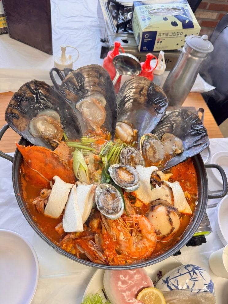 섬지기 안면도 - 해물 가득 해물탕과 생선구이 맛집