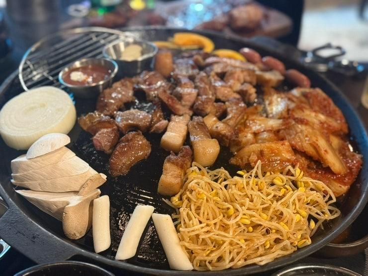 광주 첨단지구 굽먹 . 굽는나먹는너 고깃집