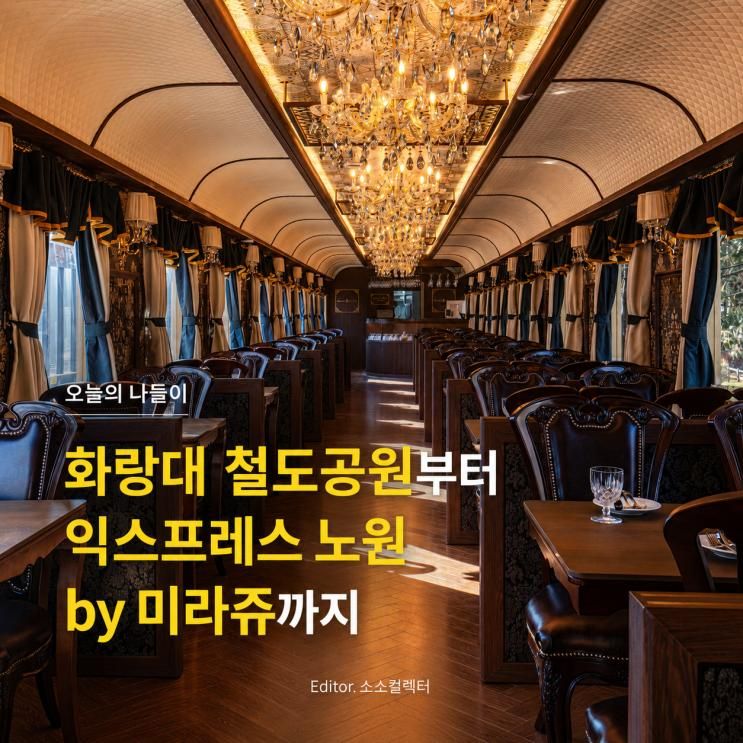 [오늘의 나들이] 서울에서 아이와 기차여행 | 화랑대 철도공원부터 ....