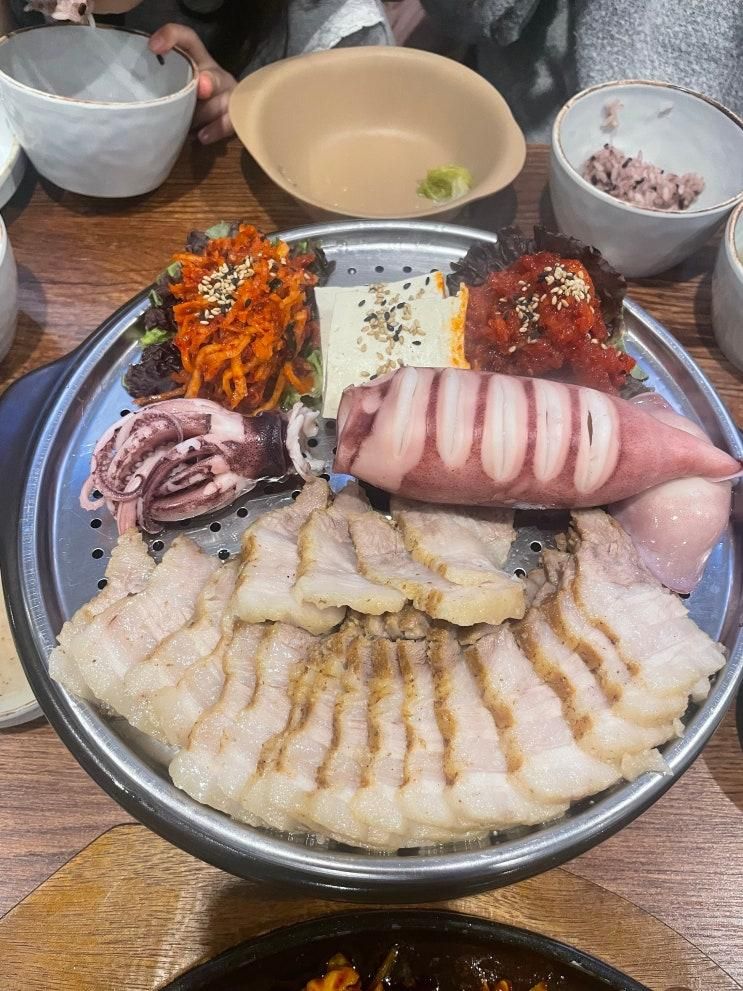 세곡동 맛집 오적회관 강남세곡점, 오징어 수육과 보쌈이 환상적인 곳
