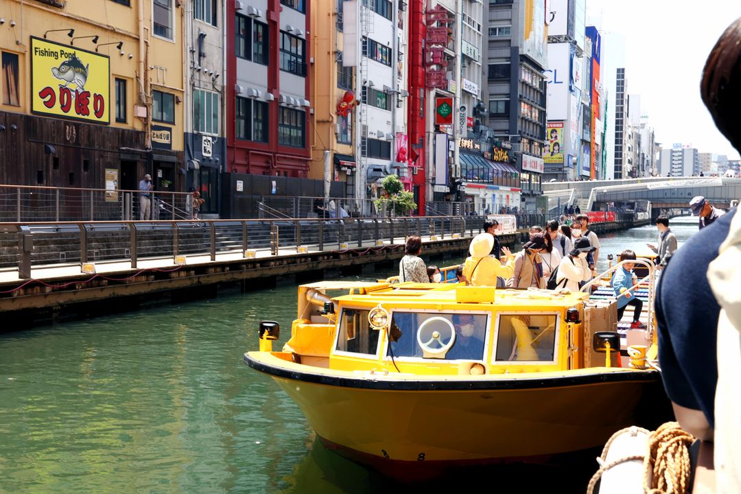 오사카 도톤보리 리버크루즈