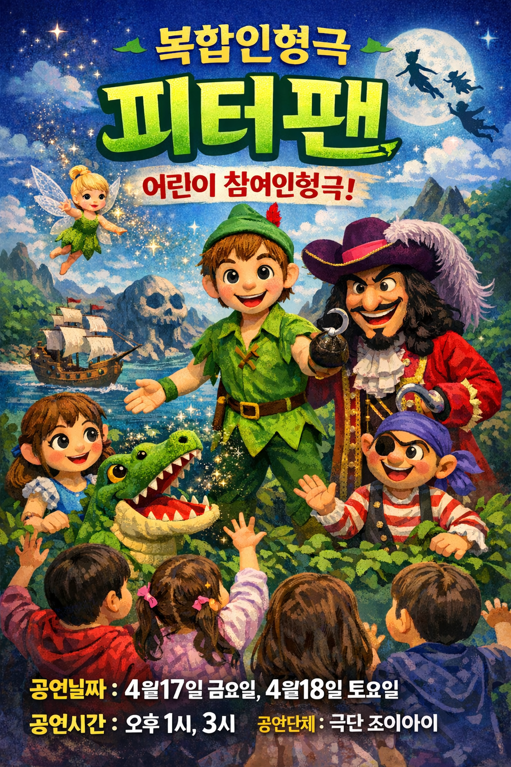 <뮤지컬> 피터팬(의정부)(26/04/17~26/04/18)